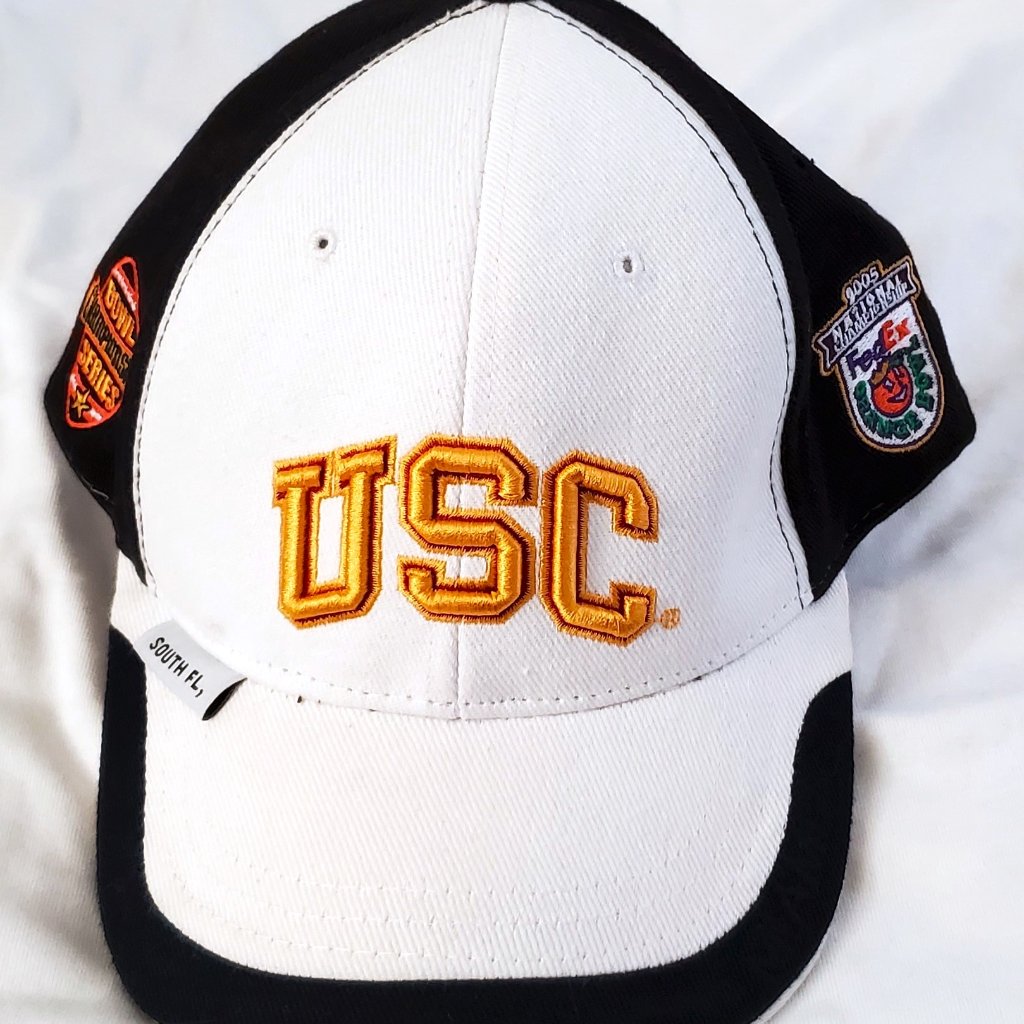 Usc National Champions College Football 2005 Fedex Orange Bowl HatCap